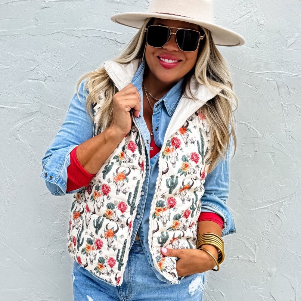 Desert Vibes Puffer Vest